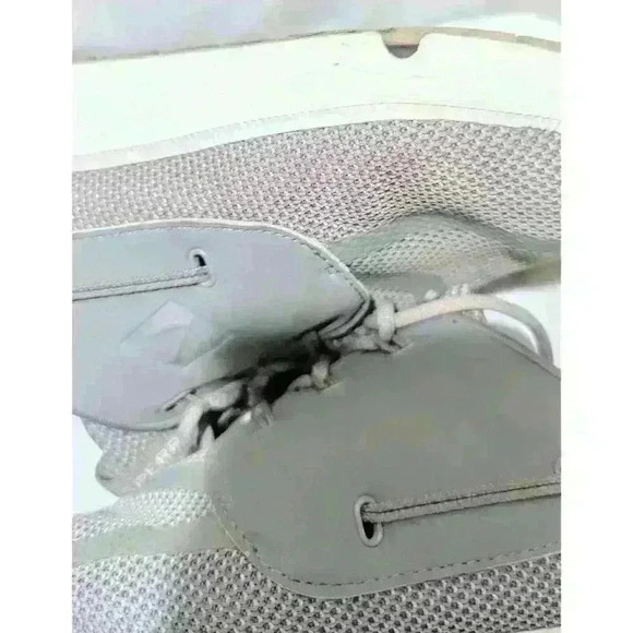 Sperry STS15526 7 Seas Gray 3-EYE Lace-Up Mesh Shoes Men's Size 11.5 M - Picture 6 of 12